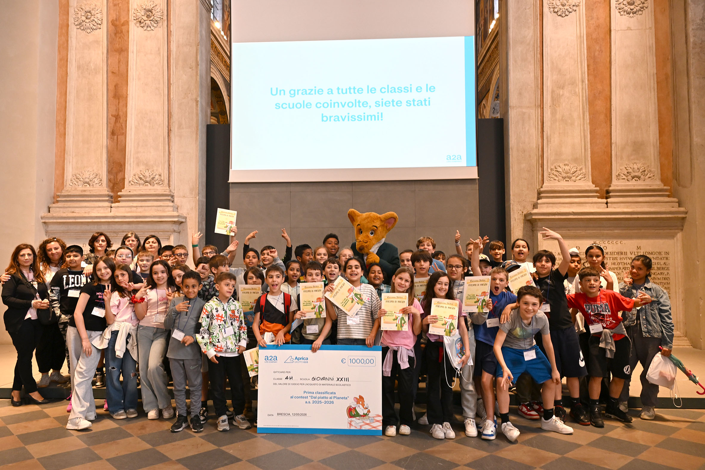 Contest "Dal piatto al Pianeta" - scuola prima classificata